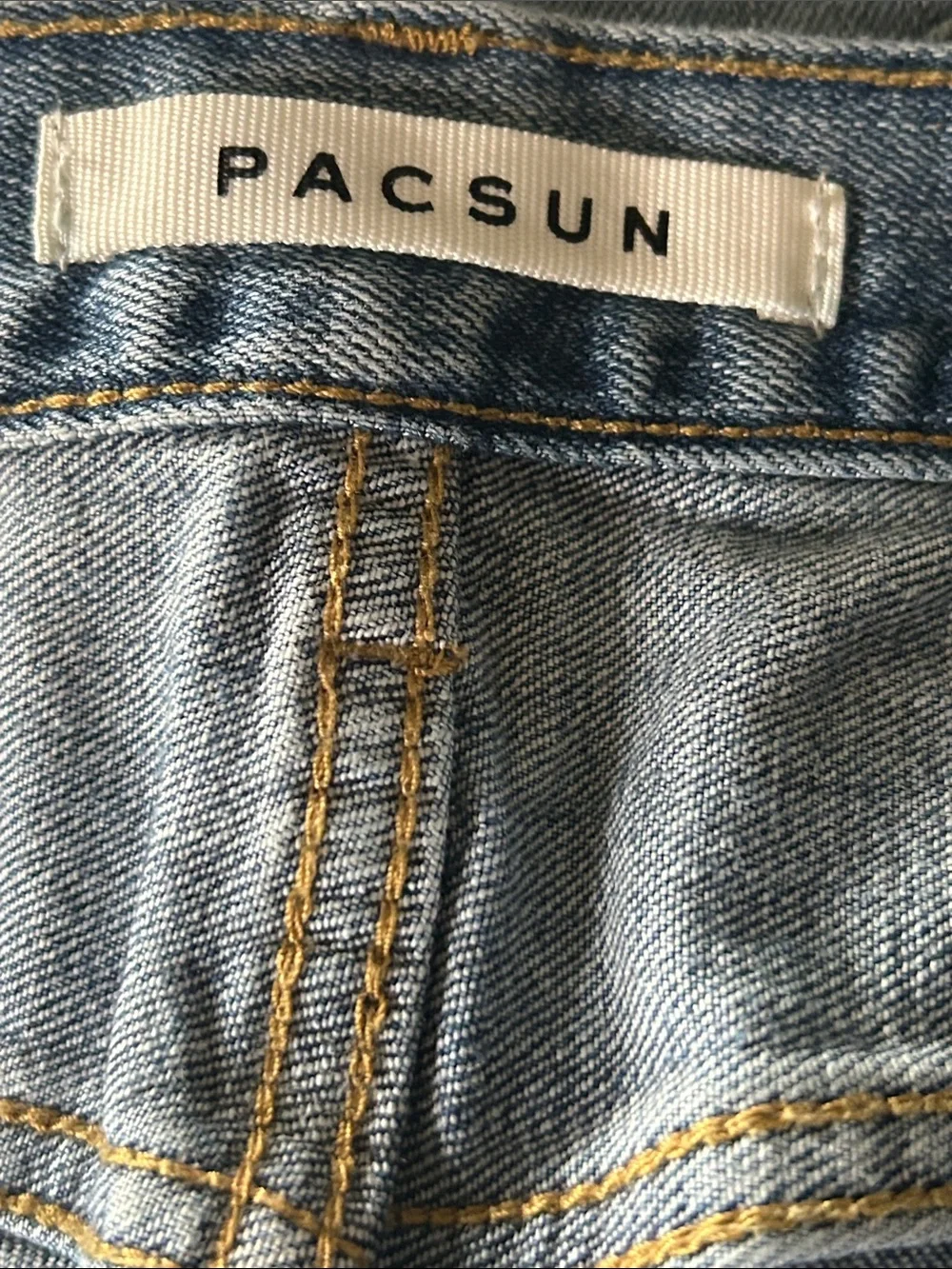 PacSun Men's Slim Jeans in Light Blue Wash